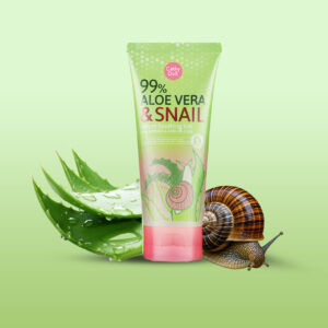 Cathy Doll Store 99% Aloe Vera & Snail Serum Soothing Gel