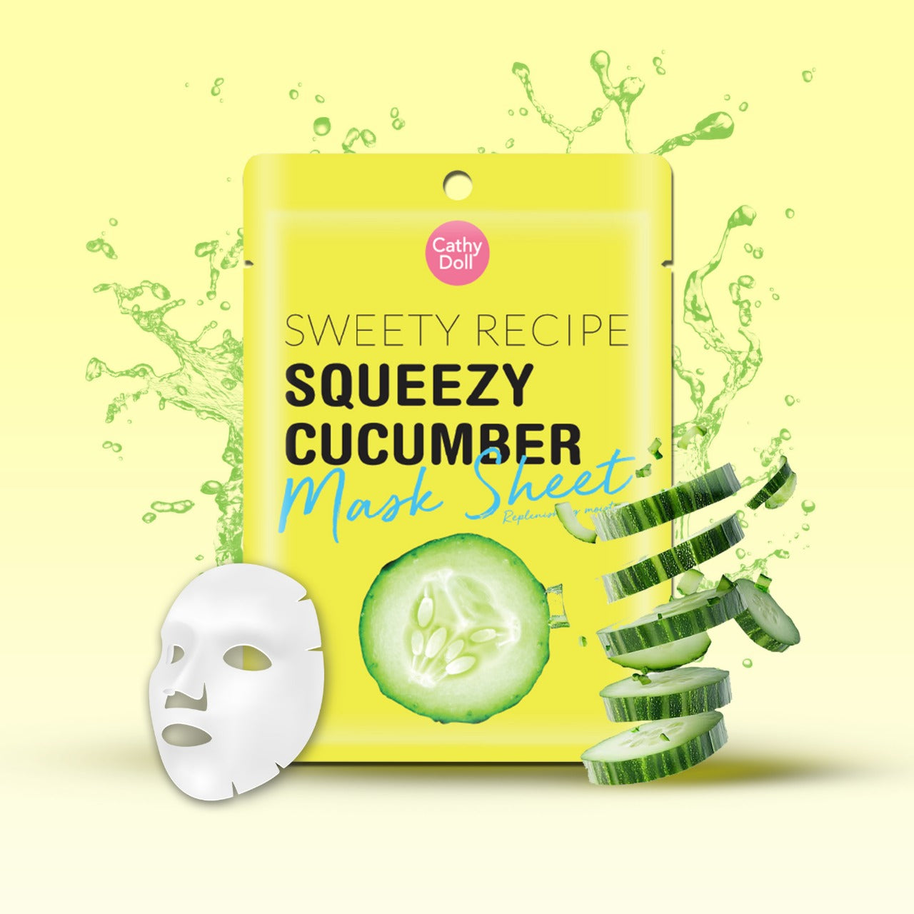 Cathy Doll Store Squeezy Cucumber Mask