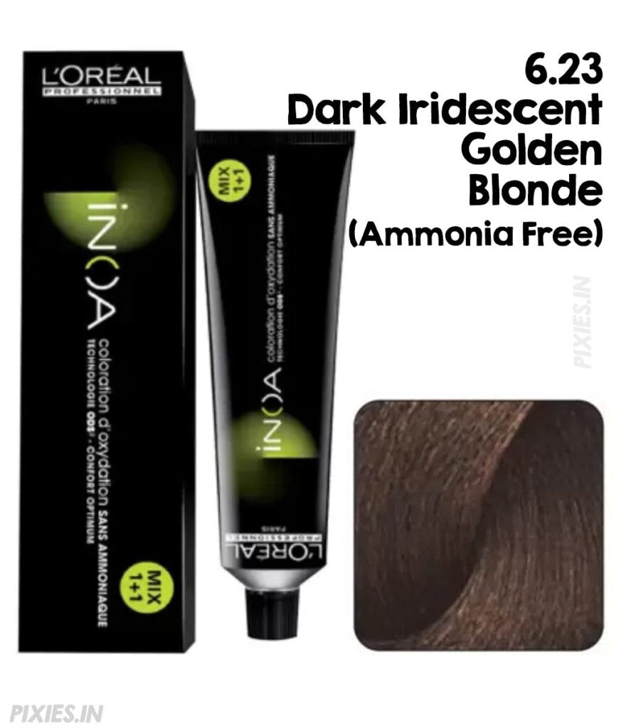 L'Oréal Professionnel L'oreal Professionnel Paris Inoa Ammonia-free Permanent Hair Color - 6.23 (Dark Iridescent Golden Blonde)