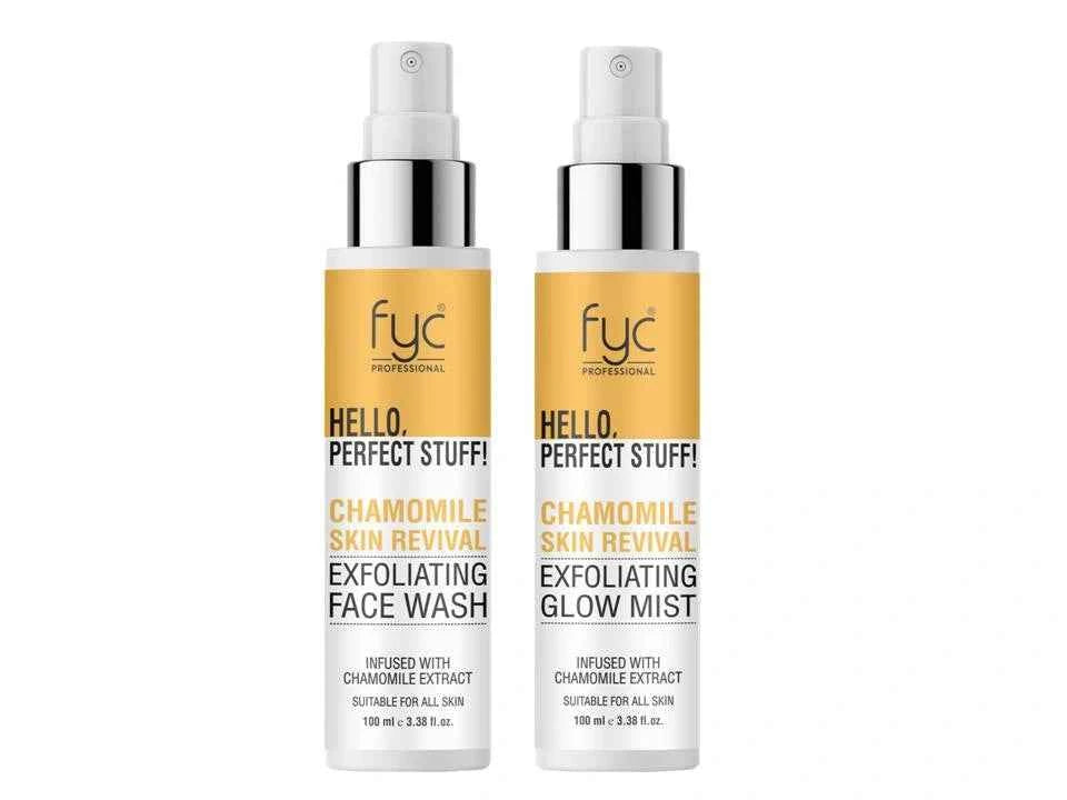 FYC Professional Chamomile skin revival exfloating face wash & mist (combo)