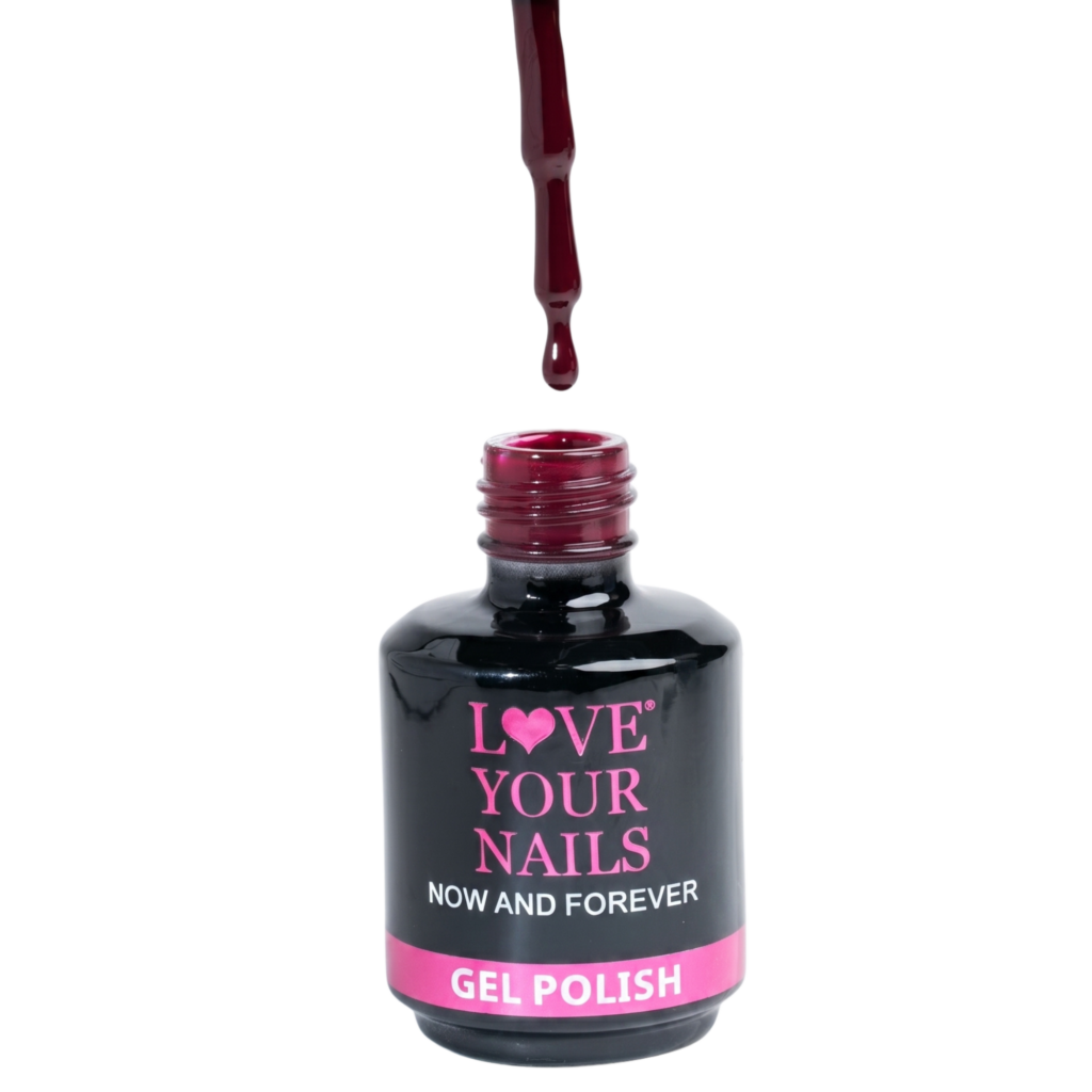 LOVE YOUR NAILS Gel Polishes – Solid Colors Red & Marrons