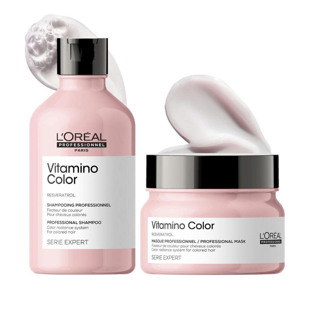 L'Oréal Professionnel L'Oreal Professionnel Series Expert Vitamino Color Shampoo & Hair Mask (300ml + 250ml)