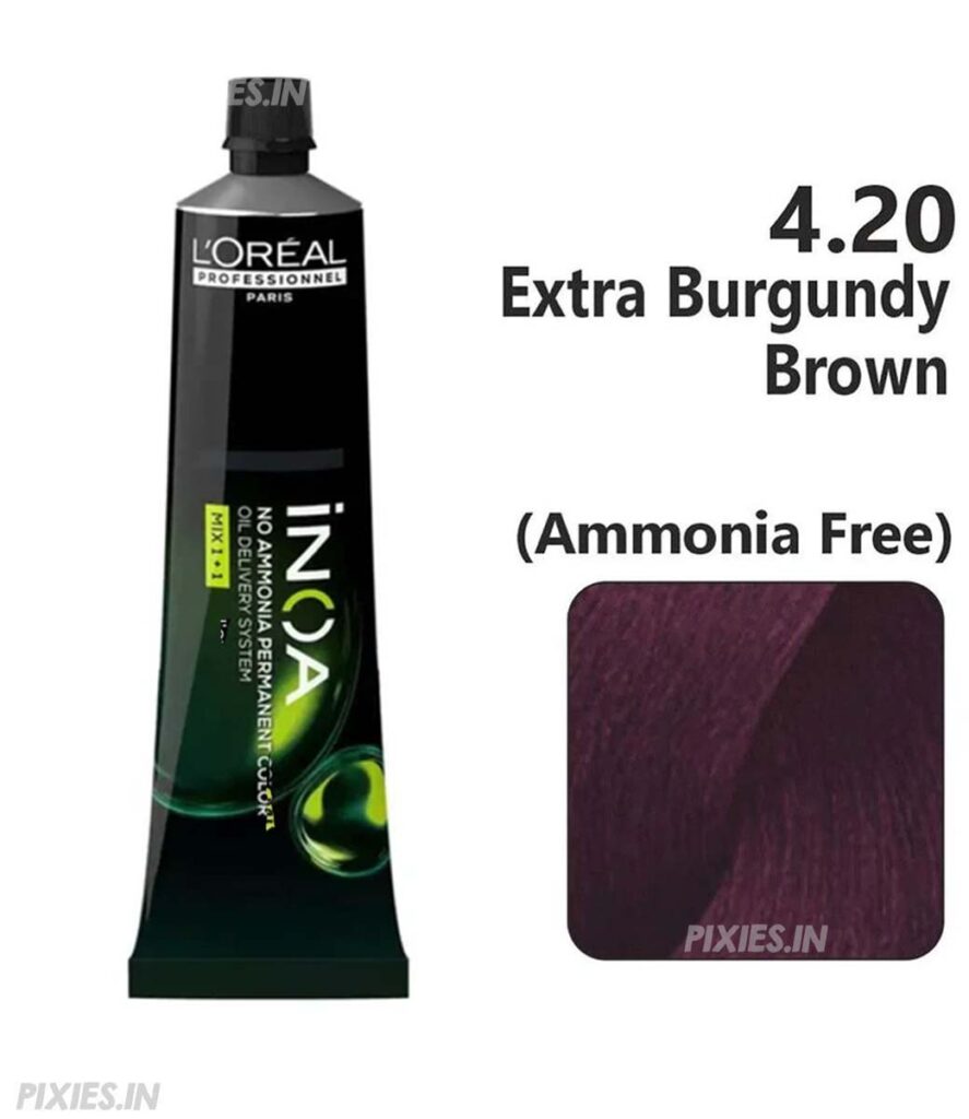 L'Oréal Professionnel L'oreal Professionnel Paris Inoa Ammonia-free Permanent Hair Color - 4.20 (Extra Burgendy Brown)