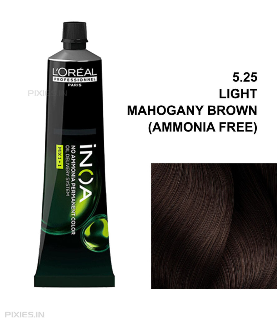 L'Oréal Professionnel L'oreal Professionnel Paris Inoa Ammonia-free Permanent Hair Color - 5.25 (Light Mahogany Brown)