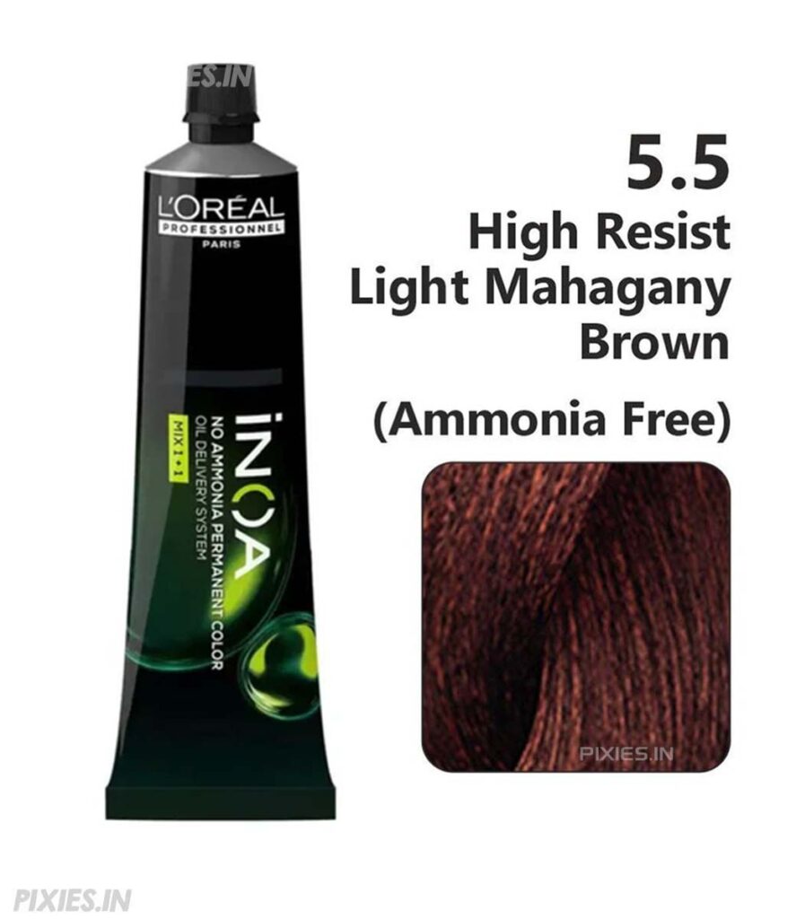 L'Oréal Professionnel L'oreal Professionnel Paris Inoa Ammonia-free Permanent Hair Color - 5.5 (High Resist Light Mahagany Brown)