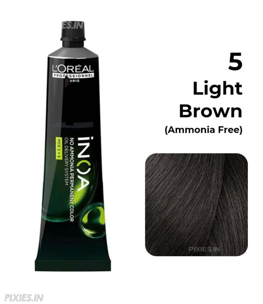 L'Oréal Professionnel L'oreal Professionnel Paris Inoa Ammonia-free Permanent Hair Color - 5 (Light Brown)