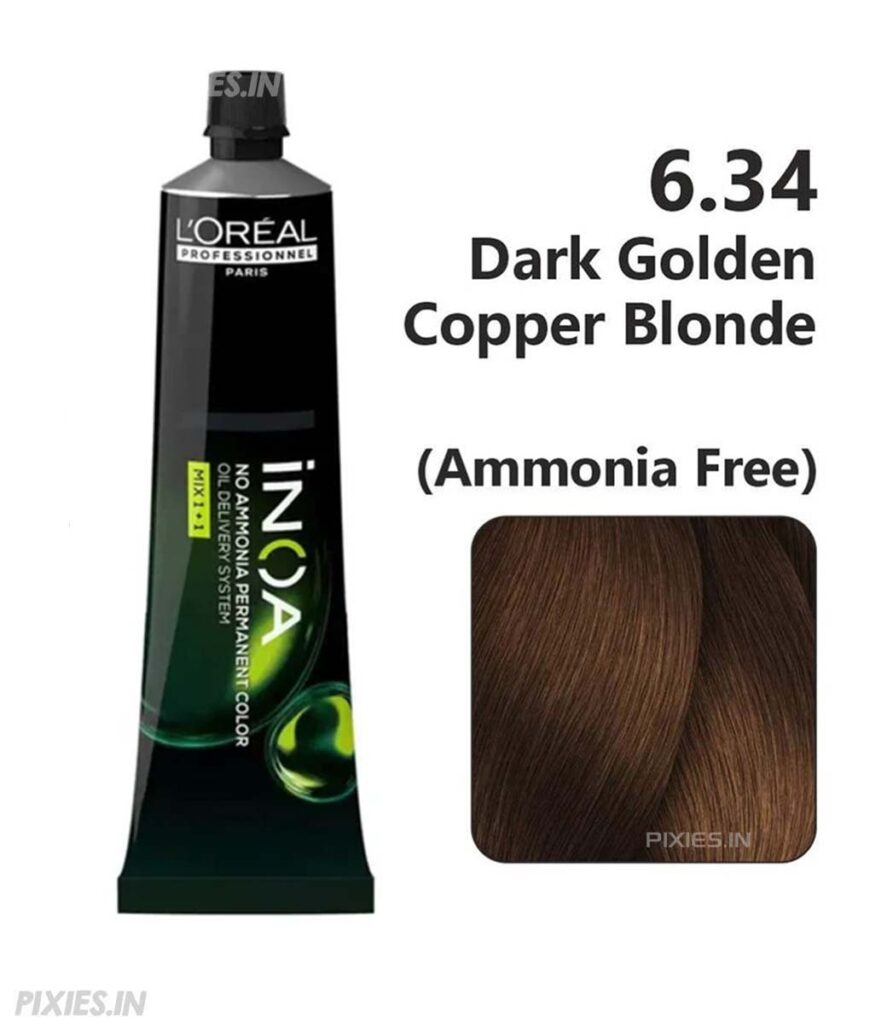 L'Oréal Professionnel L'oreal Professionnel Paris Inoa Ammonia-free Permanent Hair Color - 6.34 (Dark Golden Copper Blonde)