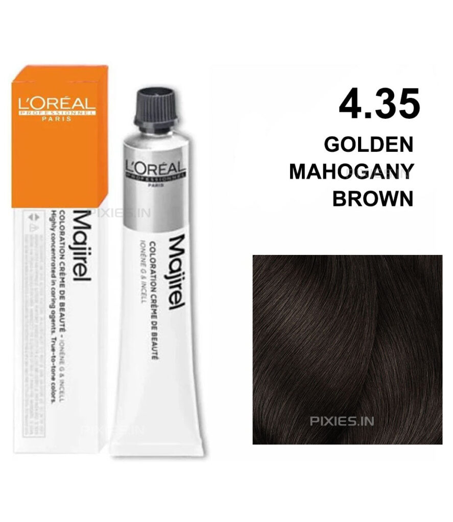 L'Oréal Professionnel L'oreal Professionnel Paris Majirel Hair Color - 4.35 (Golden Mahogany Brown) (60ml)