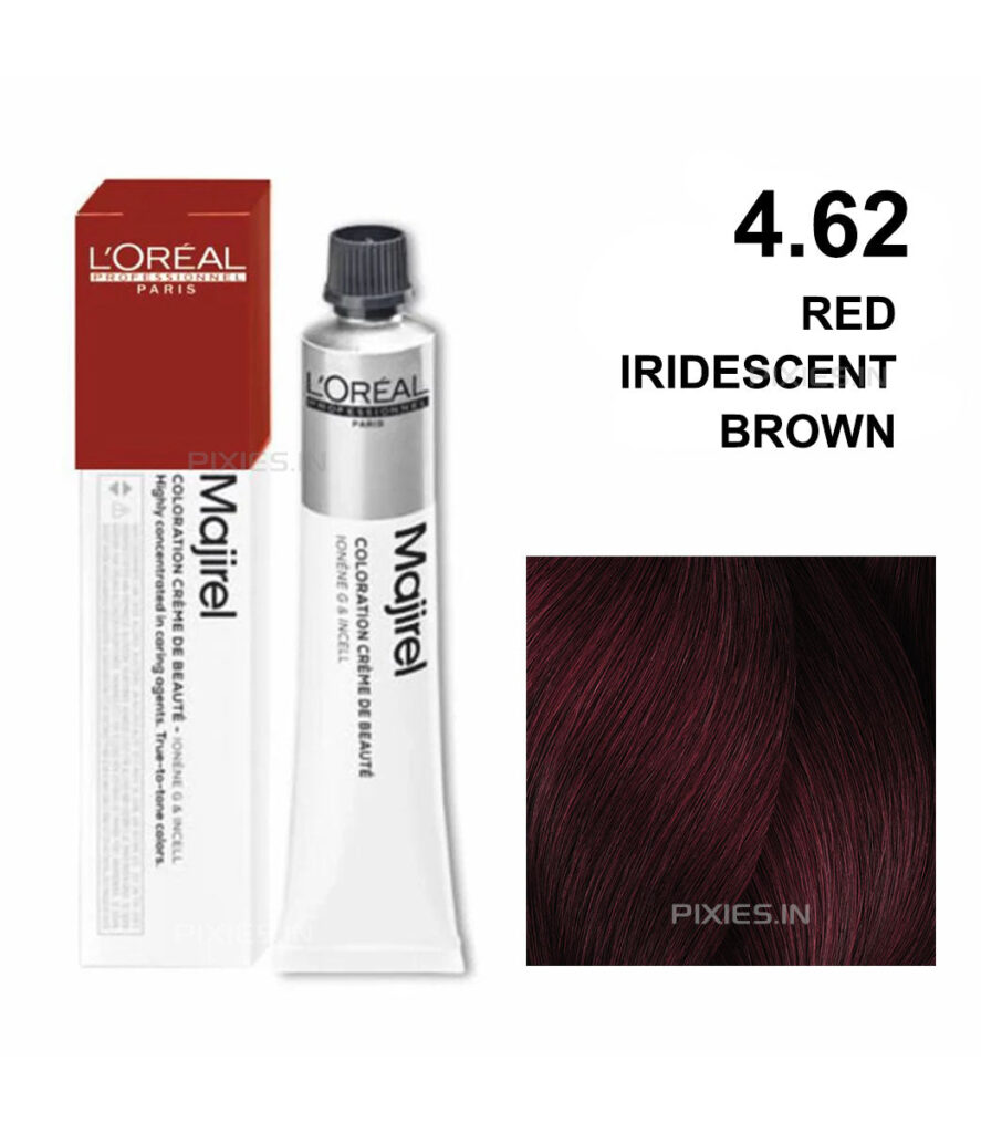 L'Oréal Professionnel L'oreal Professionnel Paris Majirel Hair Color - 4.62 Dms (Red Iridescent Brown) (60ml)