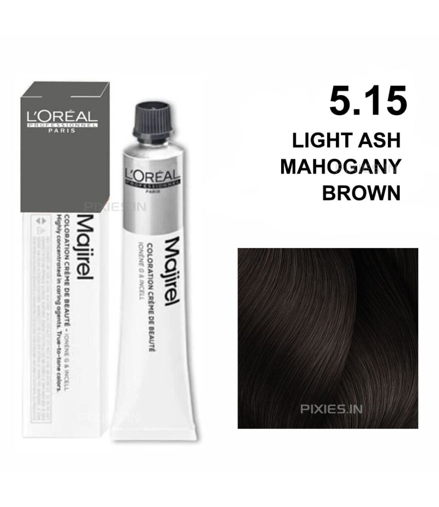 L'Oréal Professionnel L'oreal Professionnel Paris Majirel Hair Color - 5.15 (Light Ash Mahogany Brown) (60ml)
