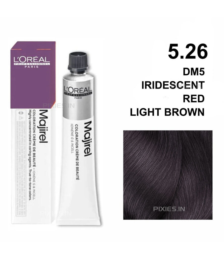 L'Oréal Professionnel L'oreal Professionnel Paris Majirel Hair Color - 5.26 DM5 (Iridescent Red Light Brown) (60ml)