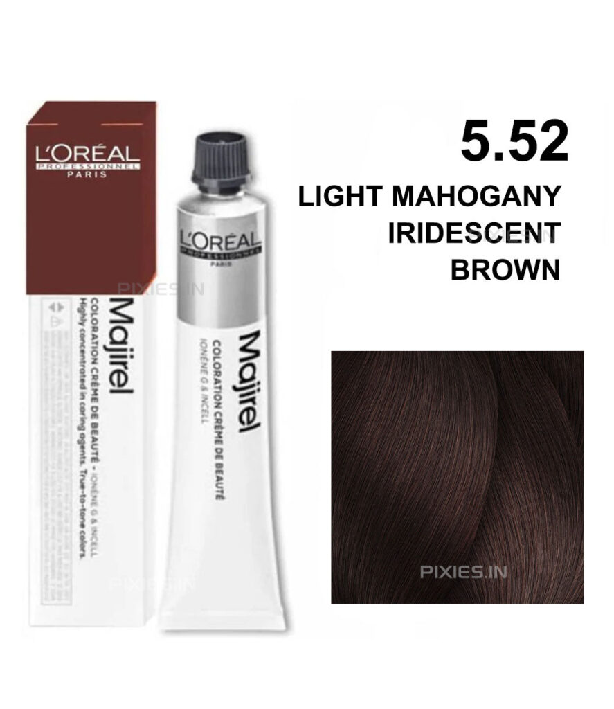 L'Oréal Professionnel L'oreal Professionnel Paris Majirel Hair Color - 5.52 (Light Mahogany Iridescent Brown) (60ml)