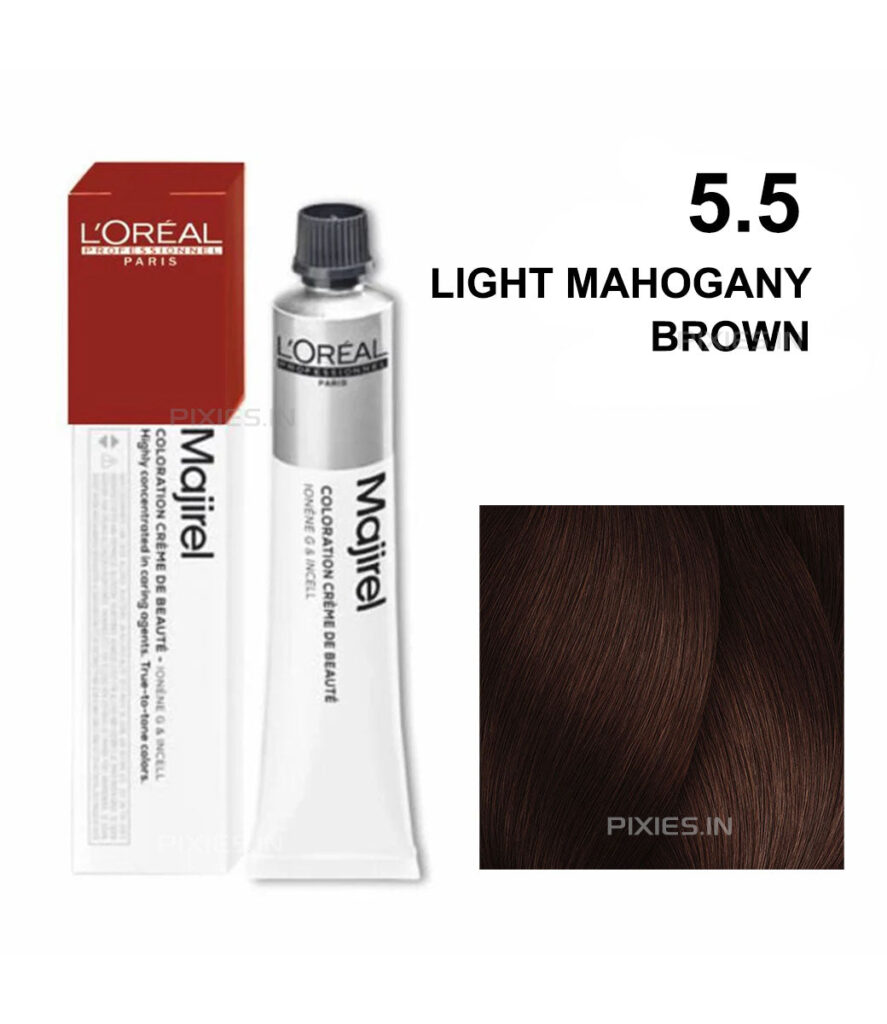 L'Oréal Professionnel L'oreal Professionnel Paris Majirel Hair Color - 5.5 (Light Mahogany Brown) (60ml)