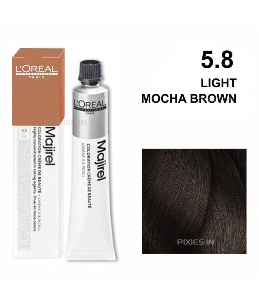 L'Oréal Professionnel L'oreal Professionnel Paris Majirel Hair Color - 5.8 (Light Mocha Brown) (60ml)
