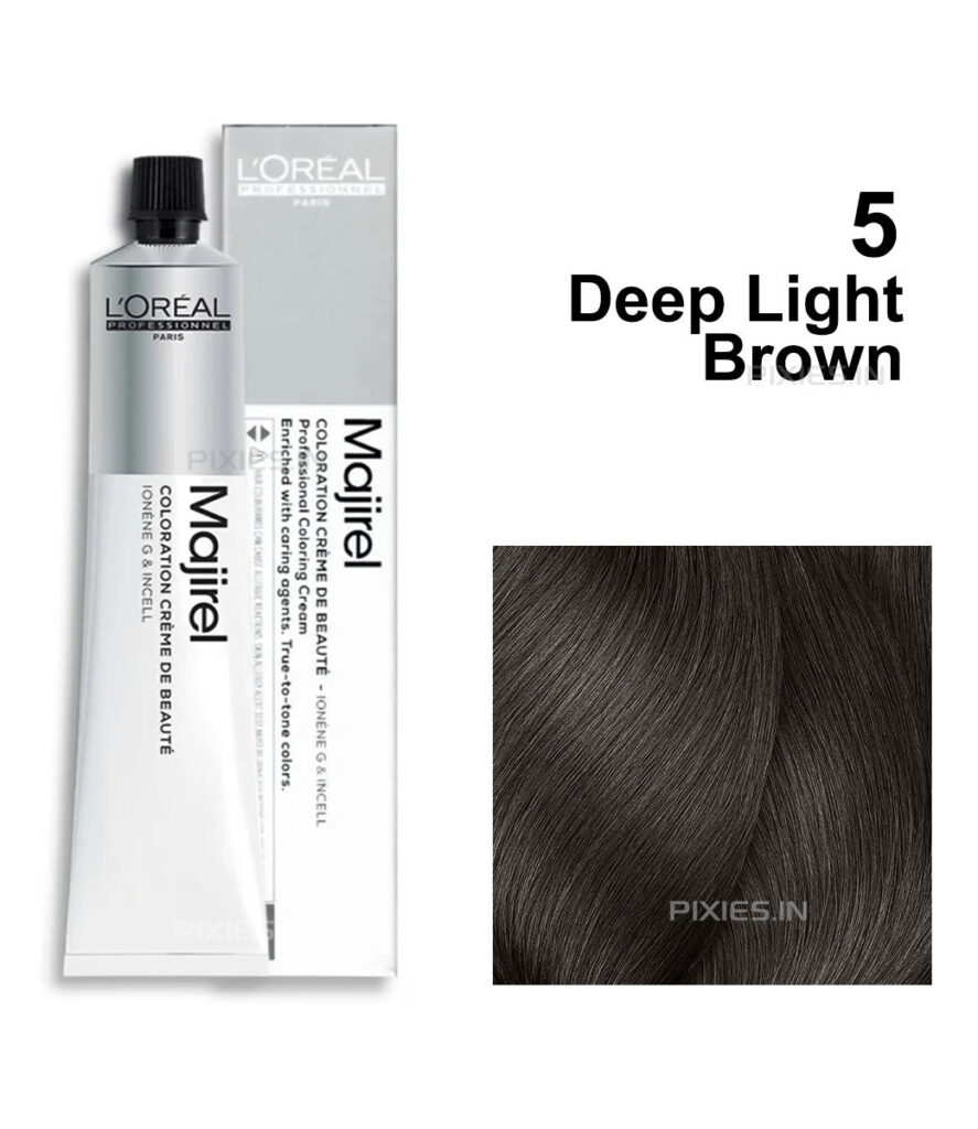 L'Oréal Professionnel L'oreal Professionnel Paris Majirel Hair Color - 5 (Deep Light Brown) (60ml)