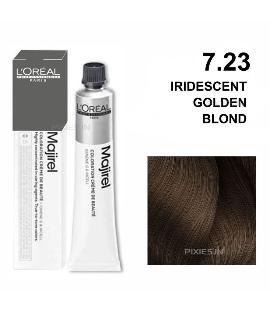 L'Oréal Professionnel L'oreal Professionnel Paris Majirel Hair Color - 7.23 (Iridescent Golden Blond) (60ml)