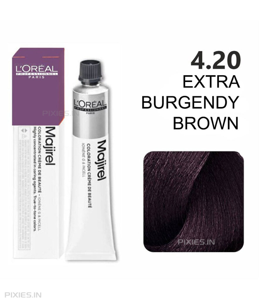 L'Oréal Professionnel L'oreal Professionnel Paris Majirel Hair Color - 4.20 (Extra Burgendy Brown) (60ml)