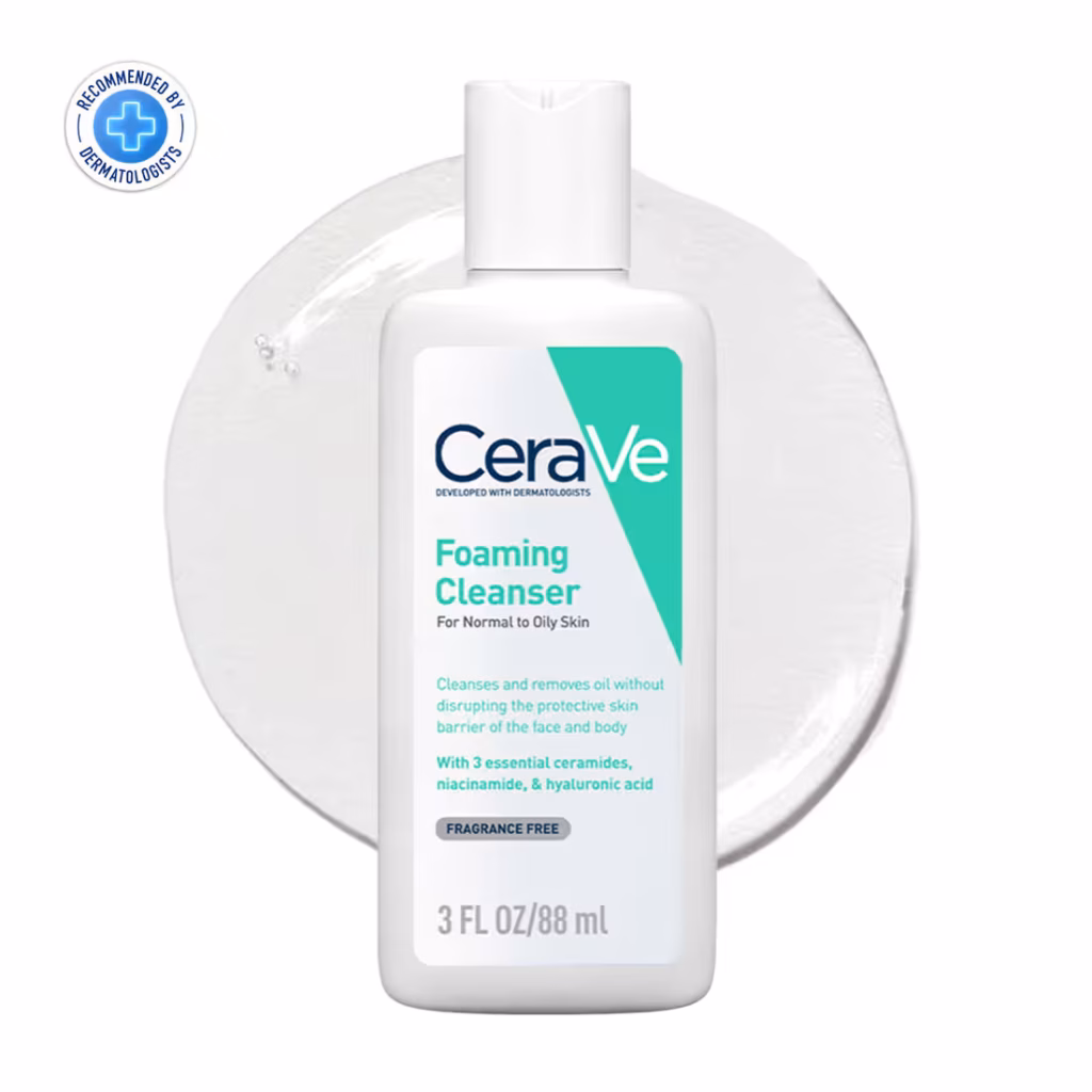 Cera Ve Foaming Cleanser For Normal To Oily Skin (88ml)