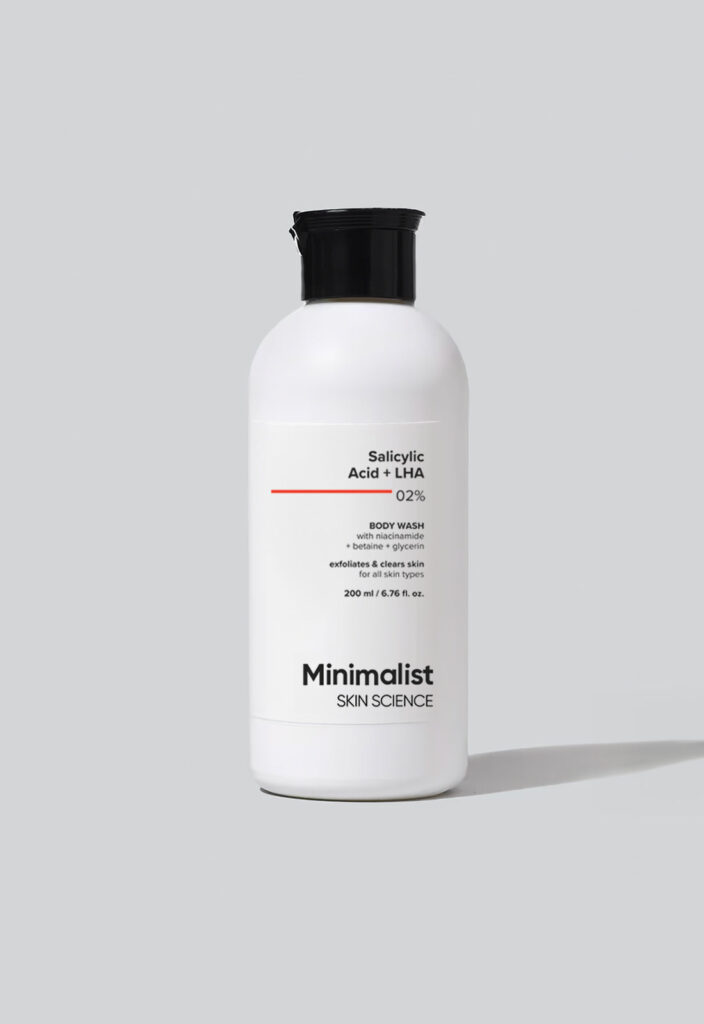 Minimalist Salicylic Acid + Lha 2% Body Wash