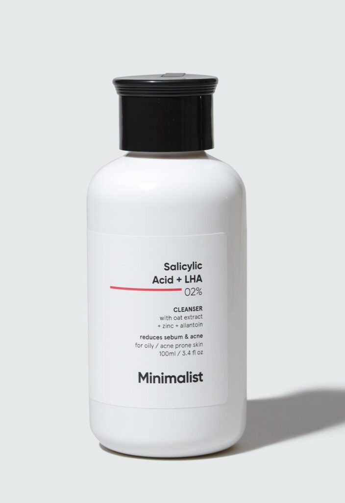 Minimalist Salicylic Acid + Lha 2% Cleanser