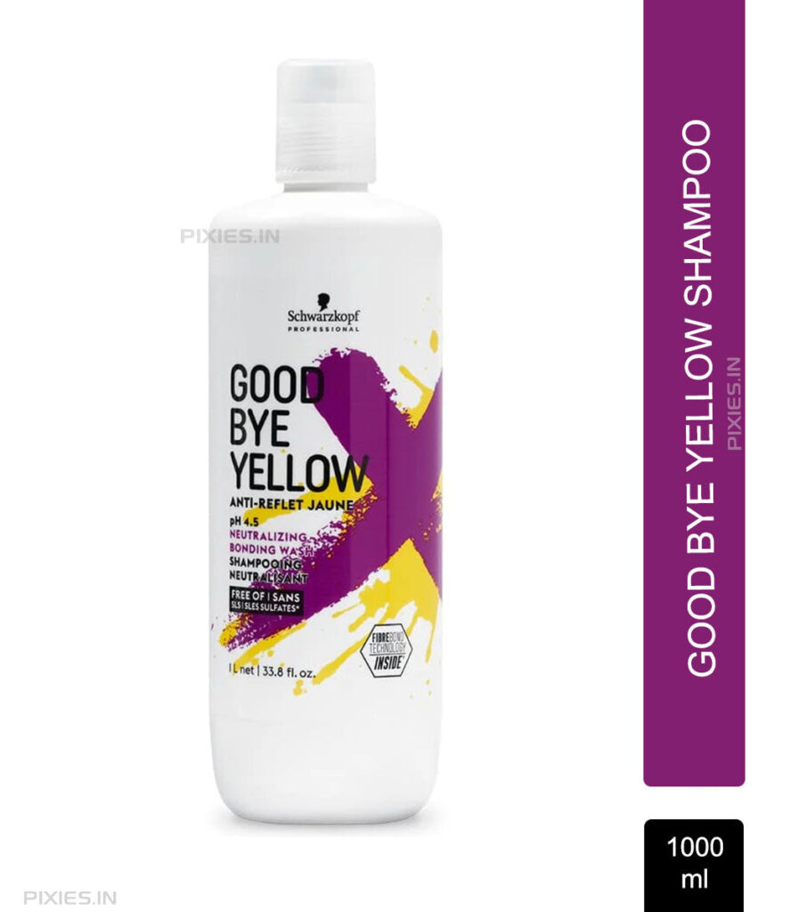 Schwarzkopf Professional Goodbye Yellow Neutralizing Shampoo PH 4.5 (1000ml)