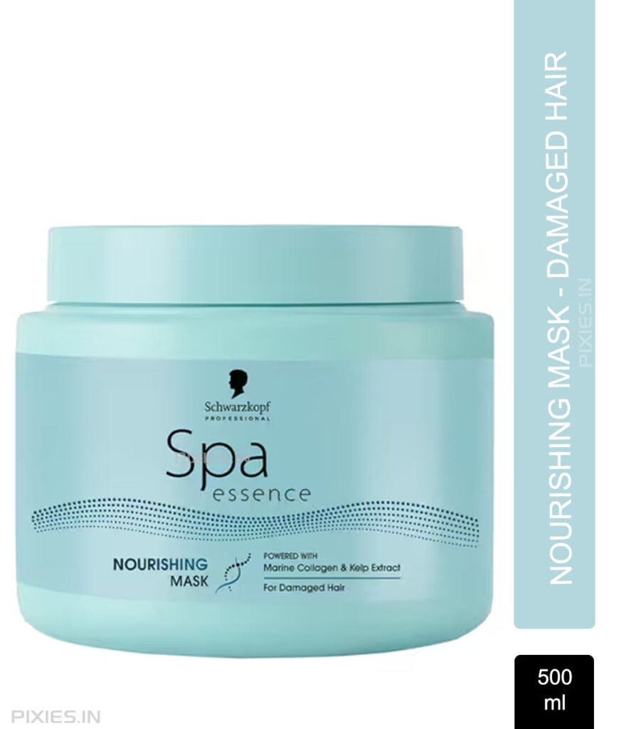 Schwarzkopf Professional Spa Essence Enriching Cream Masque For Damaged Hair - Nourishing Mask (500ml)
