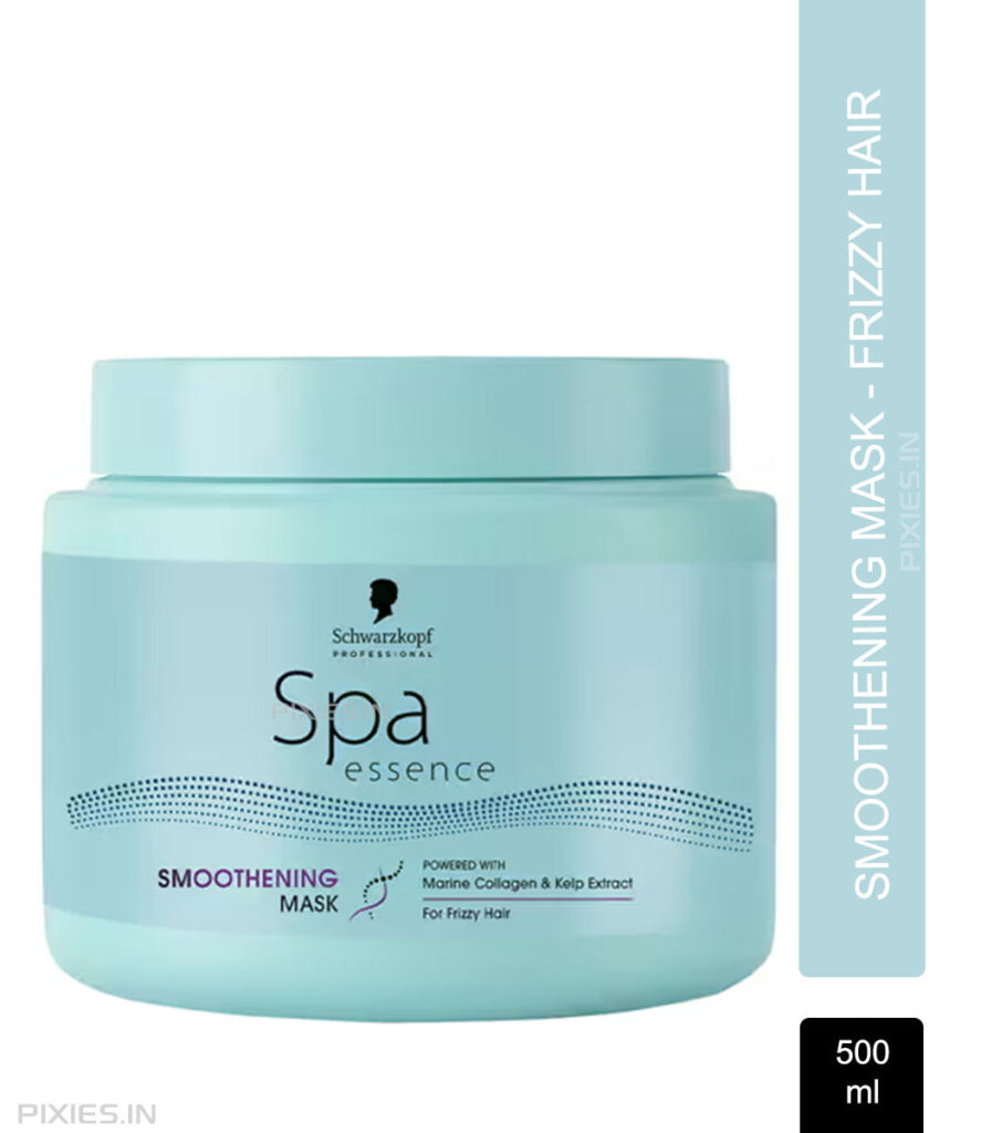 Schwarzkopf Professional Spa Essence Hydrating Cream Masque For Dry Hair - Smoothening Mask (500ml)