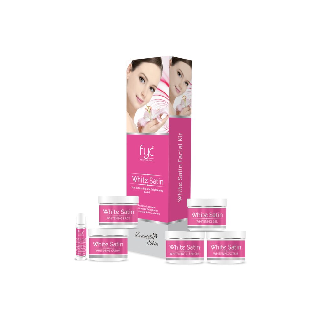FYC Professional White Satin Whitening & Brightening Facial Kit (260g)