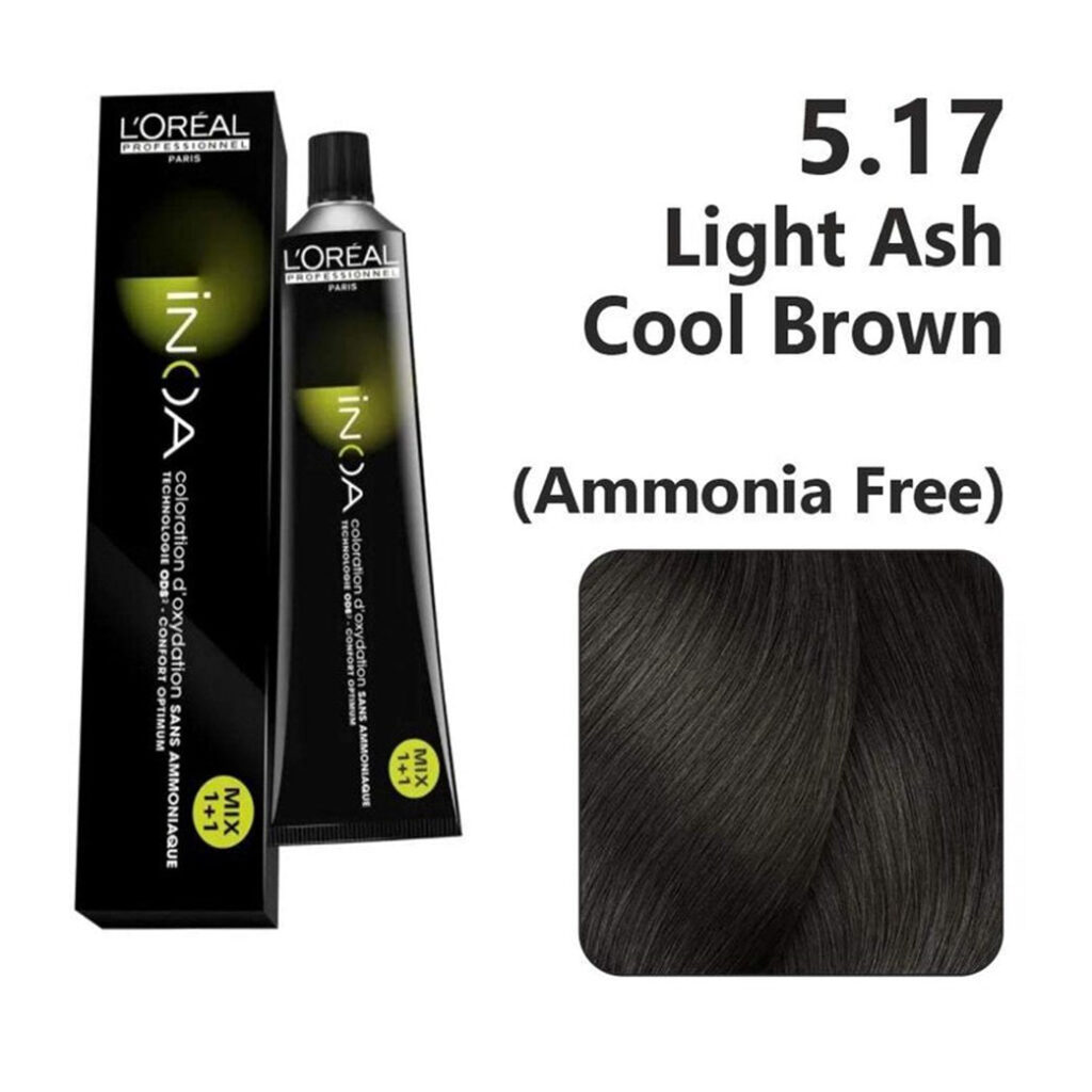 L'Oréal Professionnel L'oreal Professionnel Paris Inoa Ammonia-free Permanent Hair Color - 5.17 (Light Ash Cool Brown)