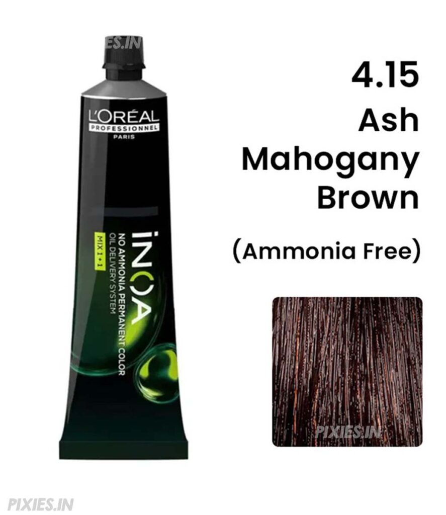 L'Oréal Professionnel L'oreal Professionnel Paris Inoa Ammonia-free Permanent Hair Color - 4.15 (Mahogany Ash Brown)