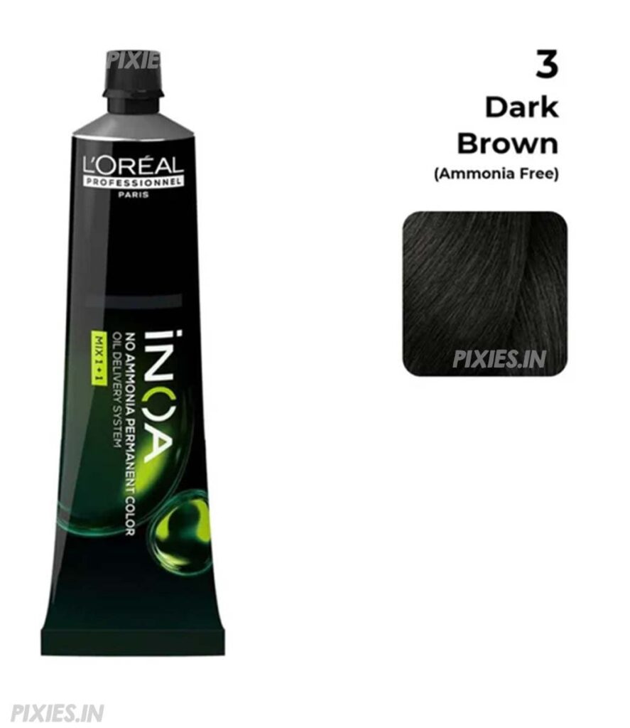 L'Oréal Professionnel L'oreal Professionnel Paris Inoa Ammonia-free Permanent Hair Color - 3 (Dark Brown)