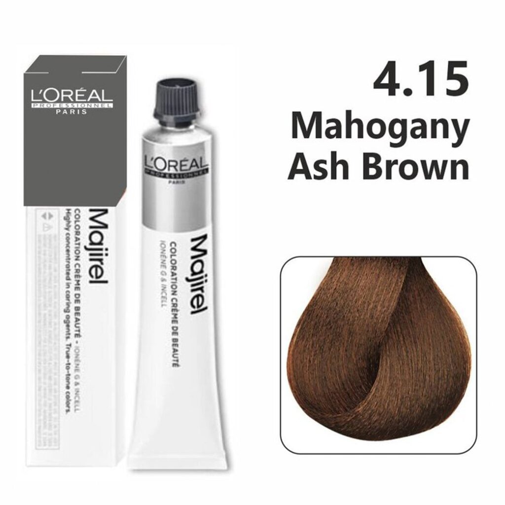 L'Oréal Professionnel L'oreal Professionnel Paris Majirel Hair Color - 4.15 (Mahogany Ash Brown) (60ml)