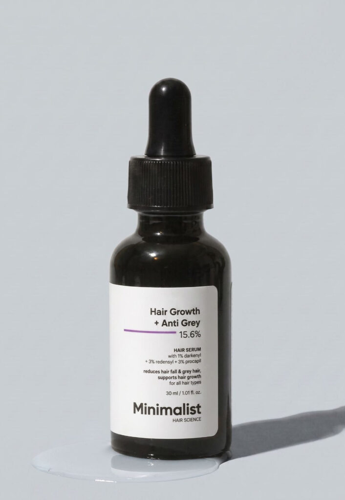 Minimalist Hair Growth + Anti-Grey 15.6% Hair Serum