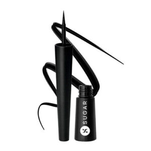 Sugar Cosmetics Gloss Boss 24HR Eyeliner - 01 Back In Black (Black)