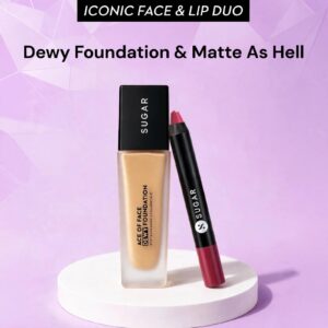 Sugar Cosmetics Iconic Face & Lip Duo