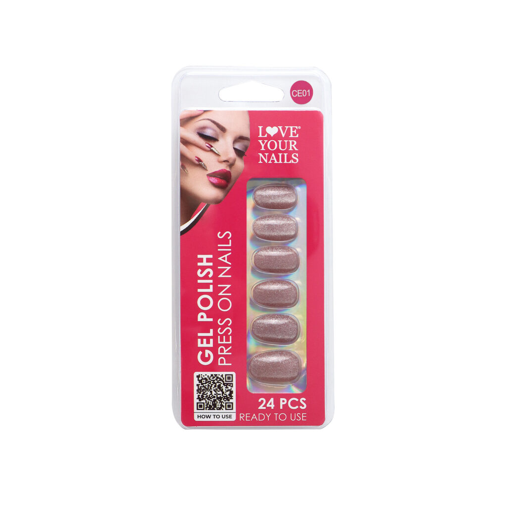 LOVE YOUR NAILS Press on Nails – Cat Eye Oval