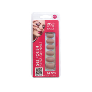 LOVE YOUR NAILS Press on Nails – Matte Colors Oval