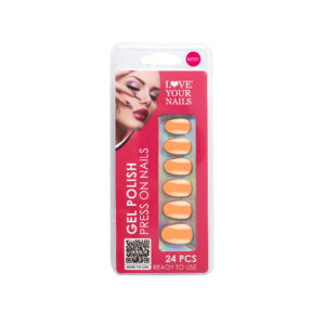 LOVE YOUR NAILS Press on Nails – Neons Colors Oval