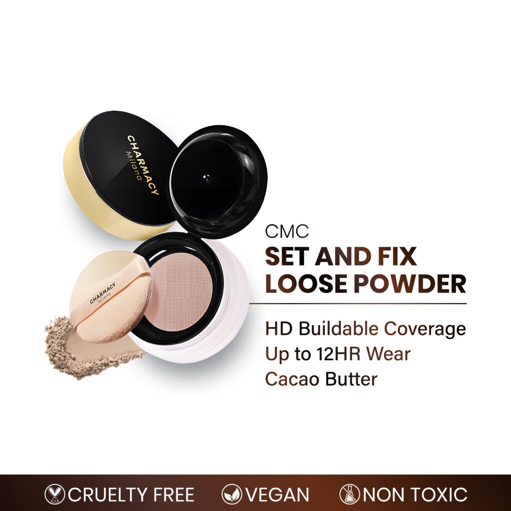 Charmacy Milano Cmc Set & Fix Loose Powder
