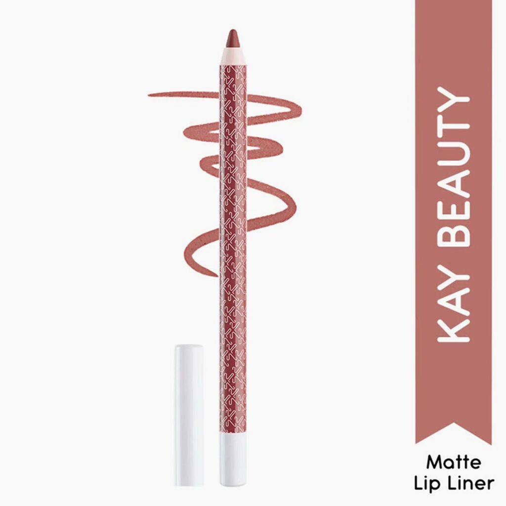 Kay Beauty Matte Action Line & Fill Lip Pencil Enriched With Chamomile + Marula Oil (1.2g)