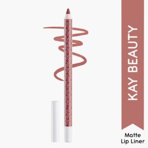 Kay Beauty Matte Action Line & Fill Lip Pencil Enriched With Chamomile + Marula Oil (1.2g)