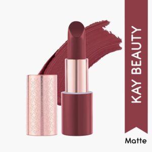 Kay Beauty Matte Drama Matte Lipstick Enriched With Grape Seed Oil + Red Raspberry (4.2g)